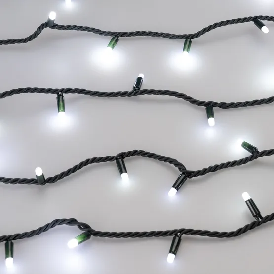 Фото #2 товара Светодиодная гирлянда ARD-STRING-PRO-1000-GREEN-100LED-MILK-PULSE White (230V, 7W) (Ardecoled, IP65, 2 года)