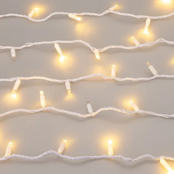 Фото #2 товара Светодиодная гирлянда ARD-STRING-CLASSIC-10000-WHITE-100LED-PULSE Warm (230V, 7W) (Ardecoled, IP65, 1 год)