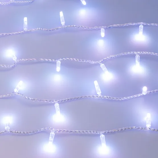 Фото #4 товара Светодиодная гирлянда ARD-STRING-CLASSIC-10000-CLEAR-95LED-LIVE RGBW-DMX (24V, 10W) (Ardecoled, IP65, 1 год)