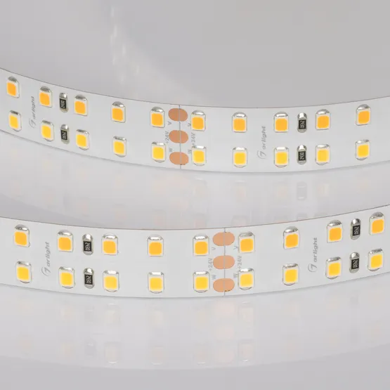 Фото #2 товара Светодиодная лента UL-A240-15mm 24V Day-MIX (30 W/m, IP20, 2835, 5m) (Arlight, Изменяемая ЦТ)