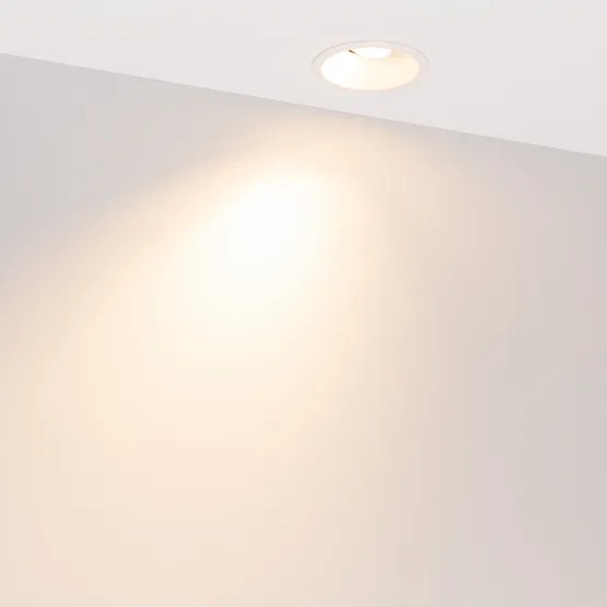 Фото #3 товара Светильник MS-FLOW-BUILT-R85-12W Warm3000 (BK, 38 deg, 230V) (Arlight, IP20 Металл, 5 лет)