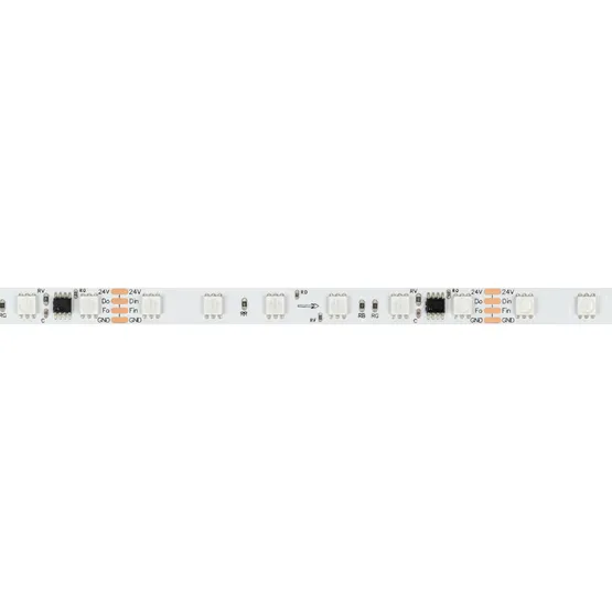 Фото #3 товара Светодиодная лента SPI-B60-10mm 24V RGB-PX6-BPT (12 W/m, IP20, 5060, 5m) (Arlight, бегущий огонь)