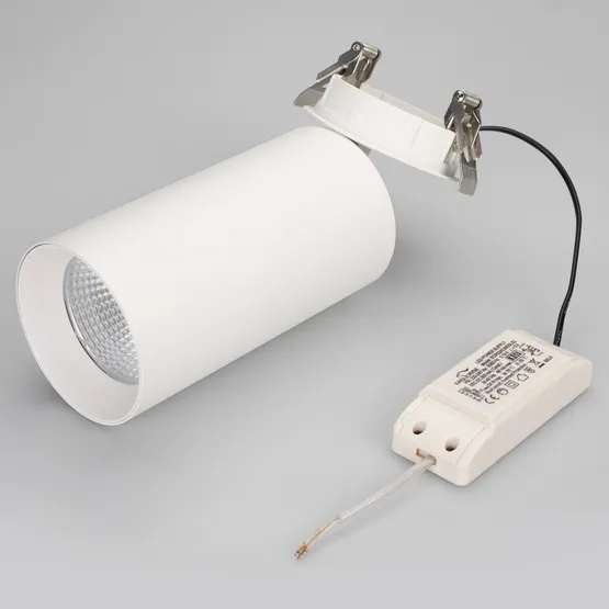 Фото #2 товара Светильник SP-POLO-BUILT-R95-25W White5000 (WH-WH, 40 deg) (Arlight, IP20 Металл, 3 года)