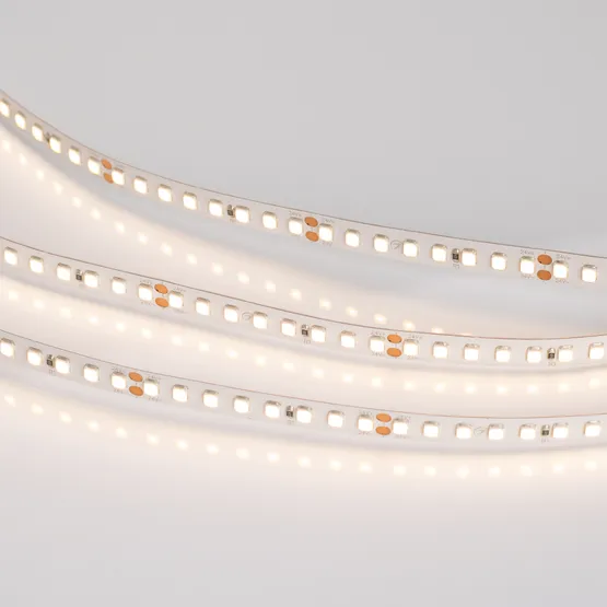 Фото #2 товара Светодиодная лента RT 2-5000 24V Warm3000 2x (2835, 160 LED/m, LUX) (Arlight, 12 Вт/м, IP20)
