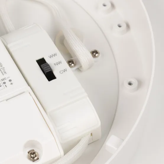 Фото #4 товара Светильник SP-ESTELY-R600-50W Warm3300-MIX (WH, 80 deg, 230V, TRIAC) (Arlight, IP20 Металл, 5 лет)