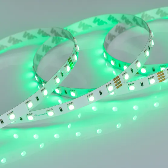 Фото #2 товара Светодиодная лента RT 2-5000 24V RGB 2x (5060, 300 LED, LUX) (Arlight, 14.4 Вт/м, IP20)