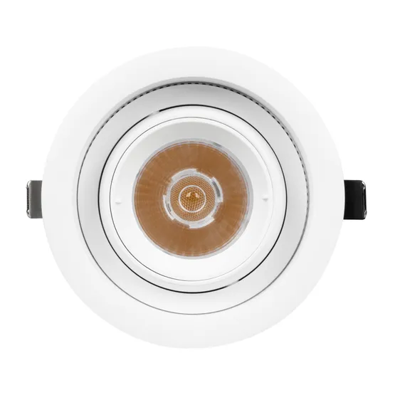 Фото #6 товара Светильник MS-VORTEX-BUILT-R110-20W Warm3000 (WH-WH, 20 deg, 230V) (Arlight, IP20 Металл, 5 лет)