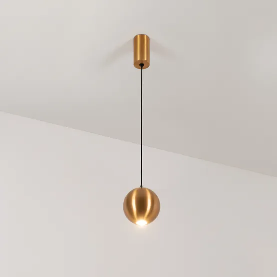 Фото #2 товара Светильник SP-ELEMENTA-ORB-R100-9W Warm3000 (GD, 39 deg, 230V) (Arlight, IP40 Металл, 3 года)