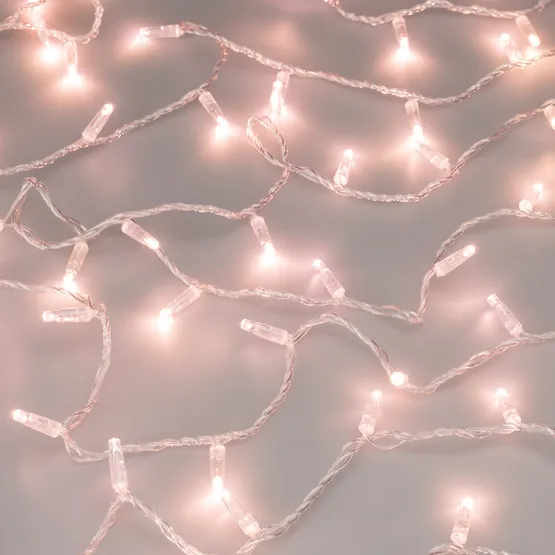Фото #2 товара Светодиодная гирлянда ARD-STRING-CLASSIC-1000-CLEAR-100LED-PULSE Rose Gold (230V, 7W) (Ardecoled, IP65, 1 год)