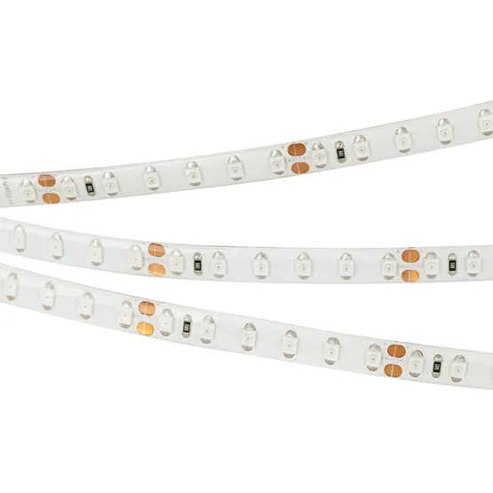 Фото #1 товара Светодиодная лента RTW 2-5000SE 24V Yellow 2x (3528, 600 LED, LUX) (Arlight, 9.6 Вт/м, IP65)