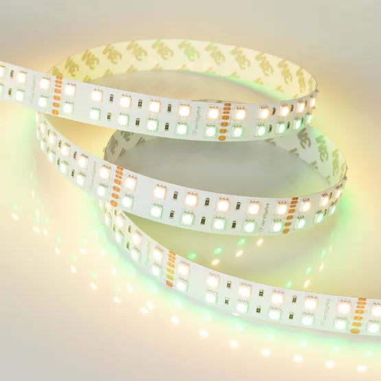Фото #9 товара Светодиодная лента RT 2-5000 24V RGB-Warm 2x2 (5060, 720 LED, LUX) (Arlight, 32 Вт/м, IP20)