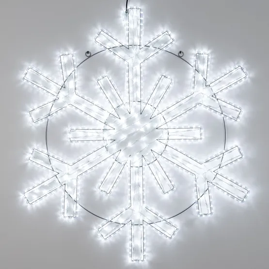 Фото #2 товара Фигура светодиодная ARD-SNOWFLAKE-M11-1250x1200-604LED White (230V, 36.5W) (Ardecoled, IP65, 1 год)