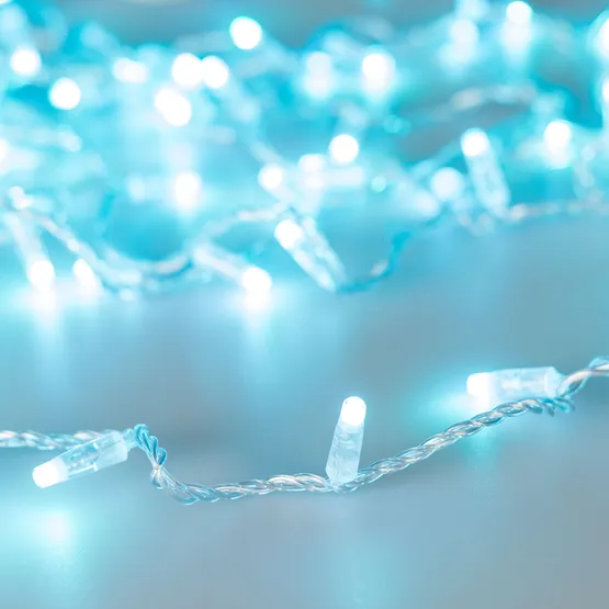 Фото #3 товара Светодиодная гирлянда ARD-STRING-CLASSIC-10000-CLEAR-100LED-SYNC RGB (230V, 6.5W) (Ardecoled, IP65, 1 год)