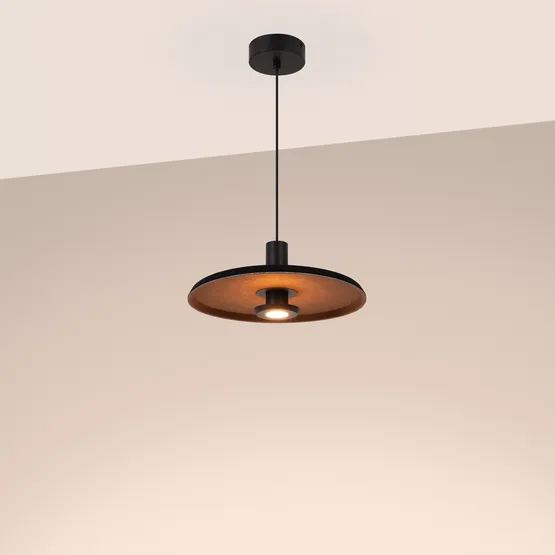 Фото #4 товара Светильник SP-KOTARO-R350-12W Warm2700 (BK-CF, 36 deg, 230V, TRIAC) (Arlight, IP20 Фетр, 3 года)