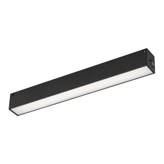 Фото #4 товара Светильник MAG-FLAT-25-L400-12W Day4000 (BK, 100 deg, 24V, DALI) (Arlight, IP20 Металл, 5 лет)