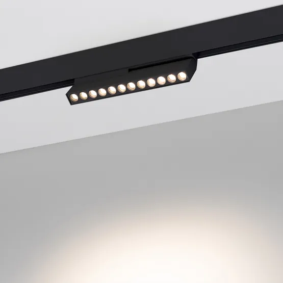 Фото #2 товара Светильник MAG-ORIENT-LASER-FOLD-S230-12W Warm3000 (BK, 30 deg, 48V) (Arlight, IP20 Металл, 5 лет)