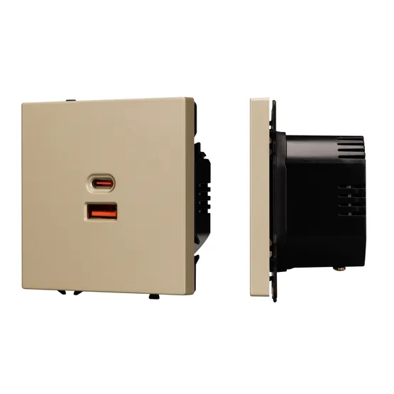Фото #1 товара Механизм розетки с быстрой USB зарядкой SCT-NOBE-MUAC-SFPL-FC-GD (65W, QC3) (Arlight, Золотой песок)