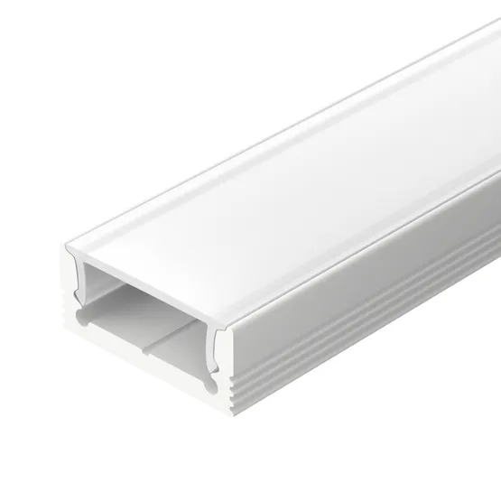 Фото #1 товара Профиль SL-SLIM-H7-2000 WHITE (BY) (Arlight, Алюминий)