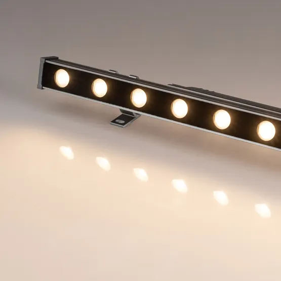 Фото #2 товара Светодиодный прожектор AR-LINE-500S-9W-220V Warm (Grey, 30 deg) (Arlight, IP65 Металл, 3 года)