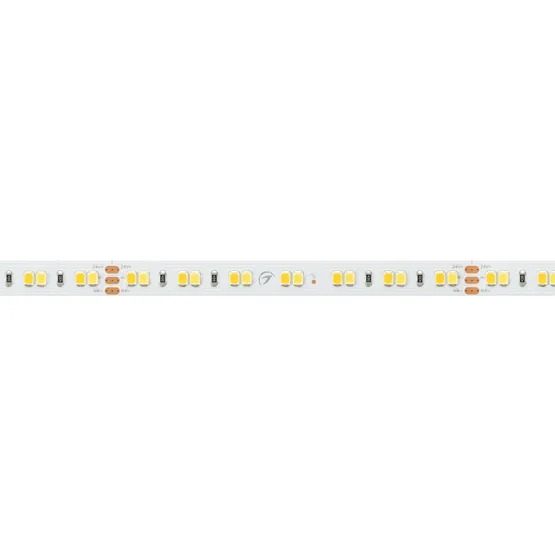 Фото #3 товара Светодиодная лента RT-A140-10mm 24V White-MIX (19.2 W/m, IP20, 2835, 5m) (Arlight, Изменяемая ЦТ)