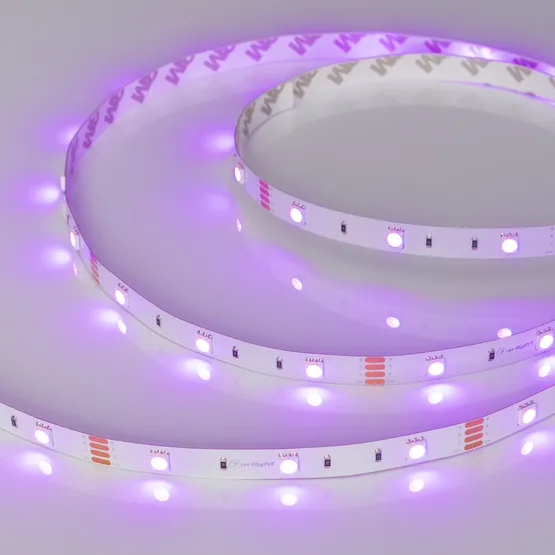 Фото #5 товара Светодиодная лента RT-B30-10mm 12V RGB (7.2 W/m, IP20, 5060, 5m) (Arlight, Открытый)