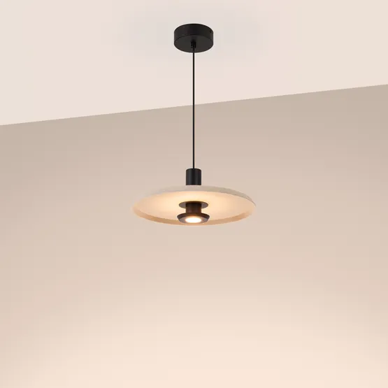 Фото #4 товара Светильник SP-KOTARO-R350-12W Warm2700 (BG-BG, 36 deg, 230V, TRIAC) (Arlight, IP20 Фетр, 3 года)