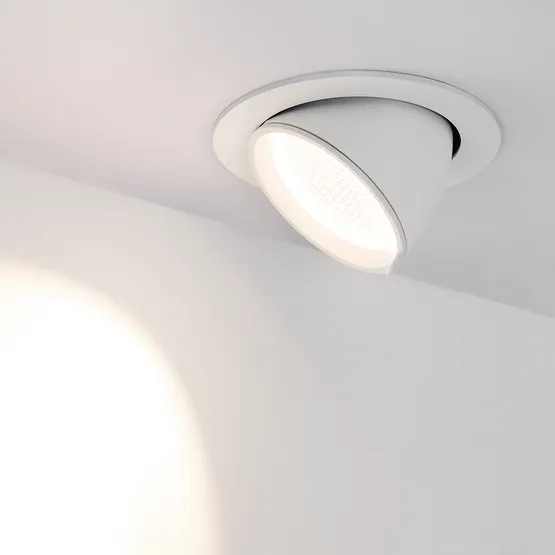 Фото #4 товара Светильник LTD-EXPLORER-R130-20W White6000 (WH, 38 deg) (Arlight, IP20 Металл, 3 года)