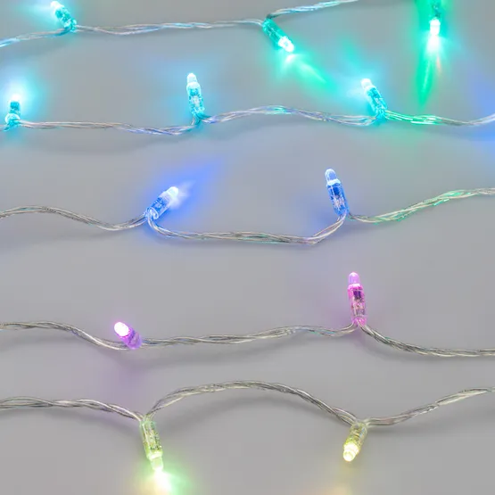 Фото #2 товара Светодиодная гирлянда ARD-STRING-CLASSIC-9000-CLEAR-60LED-LIVE RGB-SPI (12V, 40W) (Ardecoled, IP65, 1 год)