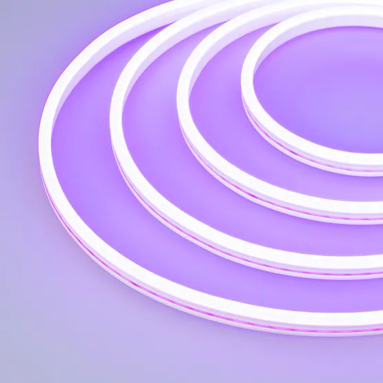 Фото #1 товара Гибкий неон GALAXY-1206-5000CFS-2835-100 12V Purple (12x6mm, 12W, IP67) (Arlight, 12 Вт/м, IP67)
