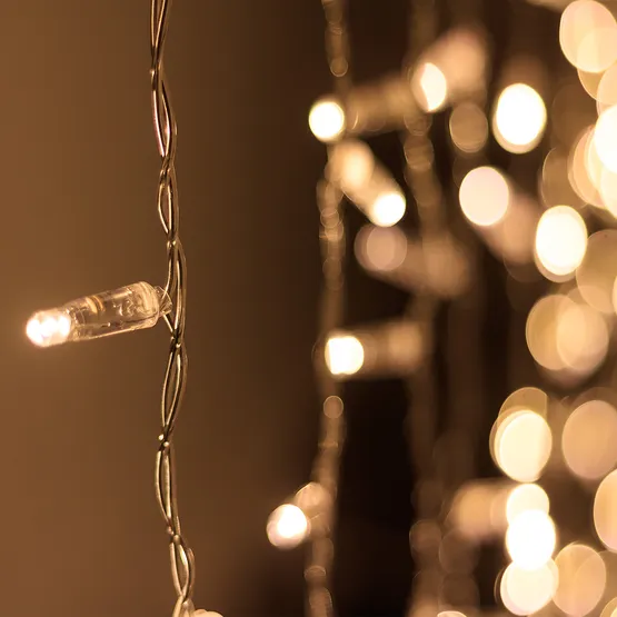 Фото #2 товара Светодиодная гирлянда ARD-CURTAIN-CLASSIC-2000x9000-CLEAR-2200LED Warm (230V, 120W) (Ardecoled, IP65)