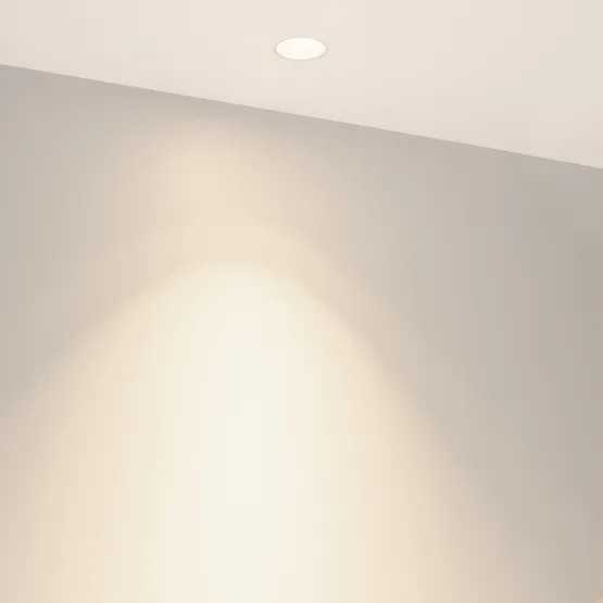 Фото #4 товара Светильник MS-INVISIO-TRIMLESS-R45-10W Day4000 (WH-WH, 36 deg, 230V) (Arlight, IP54 Металл, 5 лет)