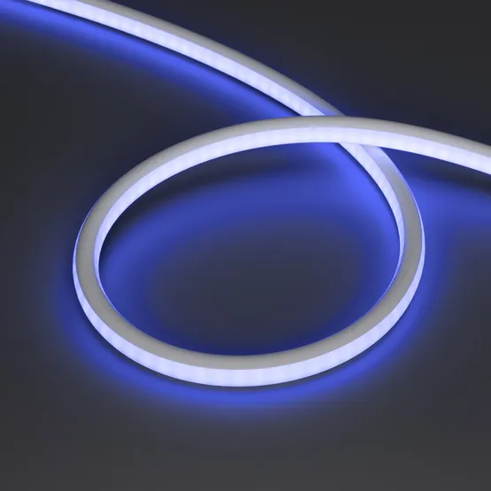 Фото #5 товара Светодиодная лента герметичная SPI-WAVE-TOP-G200-18x15mm 12V RGB PX2 (26 W/m, IP54, 5m, wire x1) (Arlight, Вывод прямой, 3 года)