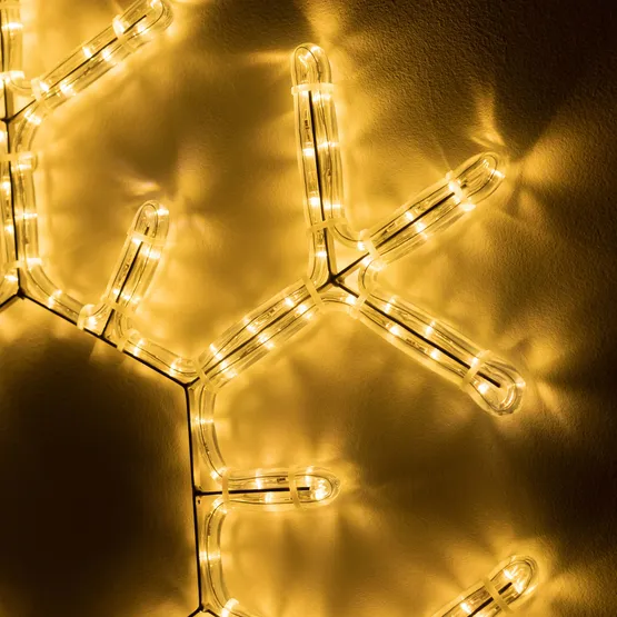 Фото #4 товара Фигура светодиодная ARD-SNOWFLAKE-M5-600x600-360LED Warm (230V, 20W) (Ardecoled, IP65, 1 год)