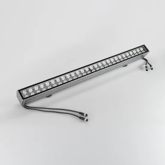 Фото #3 товара Светодиодный прожектор AR-LINE-1000XL-54W-24V RGB (Grey, 30 deg, DMX512) (Arlight, Закрытый)