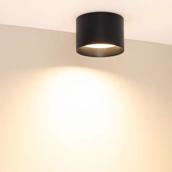 Фото #5 товара Светильник SP-BISCOTTO-R120-12W Warm3300-MIX (BK, 80 deg, 230V) (Arlight, IP54 Металл, 5 лет)
