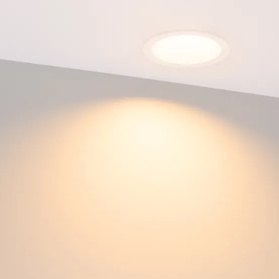 Фото #5 товара Светильник MS-DROP-BUILT-R105-14W Warm2700 (WH, 85 deg, 230V) (Arlight, IP54 Металл, 5 лет)