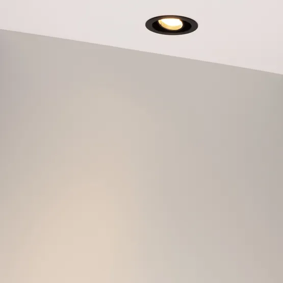 Фото #5 товара Светильник MS-VORTEX-BUILT-R90-12W Warm3000 (BK-BK, 40 deg, 230V) (Arlight, IP20 Металл, 5 лет)