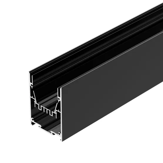 Фото #2 товара Профиль IP-LINE-5475-2000 BLACK (Arlight, Алюминий)