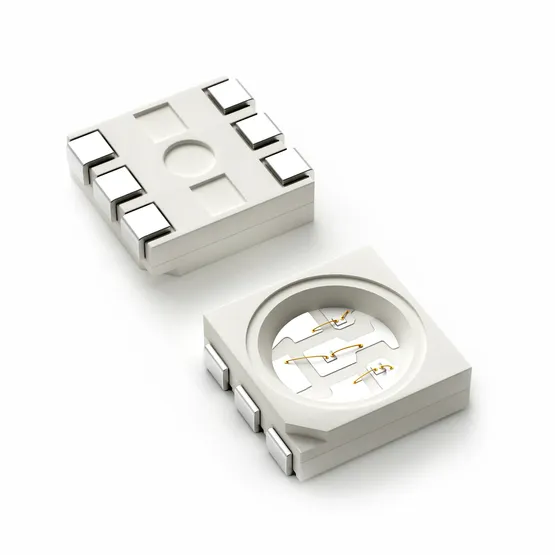 Фото товара Светодиод ARL-5060PGC3 Green (U95G) (Arlight, SMD 5060 (PLCC6))