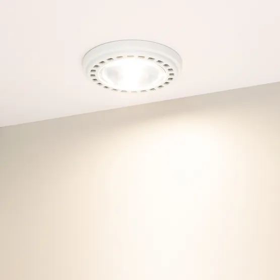 Фото #4 товара Лампа AR111-UNIT-G53-15W- Warm3000 (WH, 24 deg, 12V) (Arlight, Металл)
