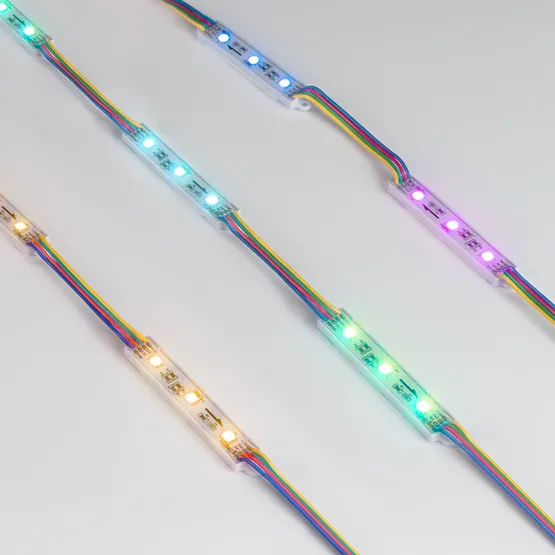 Фото #3 товара Модуль управляемый SPI-B3 12V RGB-RAM (0.6W, IP66, 120 deg) (Arlight, Пластик, 3 года)
