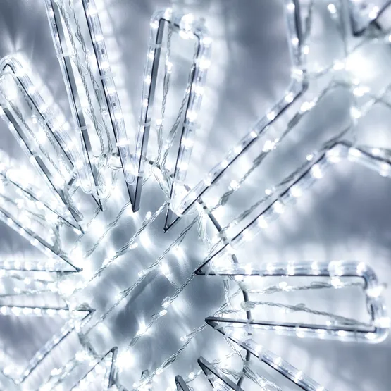 Фото #3 товара Фигура светодиодная ARD-SNOWFLAKE-M11-1250x1200-604LED White (230V, 36.5W) (Ardecoled, IP65, 1 год)