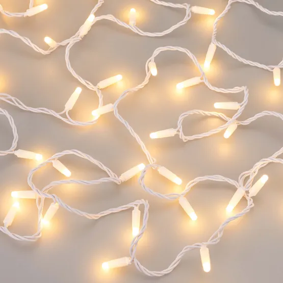 Фото #3 товара Светодиодная гирлянда ARD-STRING-CLASSIC-10000-WHITE-100LED-MILK-PULSE Warm (230V, 7W) (Ardecoled, IP65, 1 год)