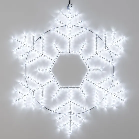 Фото #2 товара Фигура светодиодная ARD-SNOWFLAKE-M10-1000x900-504LED White (230V, 31W) (Ardecoled, IP65, 1 год)