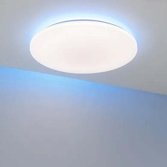 Фото #2 товара Светильник SP-FAVOR-R600-50W Day4000-MIX-RGB (WH, 100 deg, 230V, Tuya Zigbee) (Arlight, IP54 Пластик, 3 года)