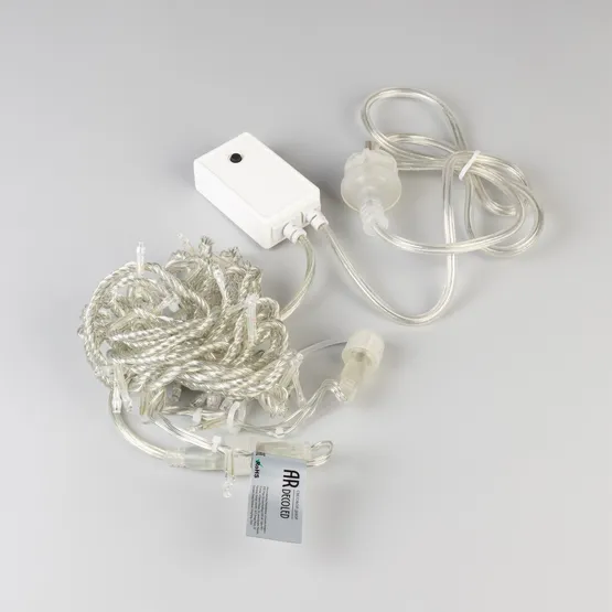 Фото #4 товара Светодиодная гирлянда ARD-STRING-HOME-5000-CLEAR-50LED-LIVE RGB (230V, 3.5W) (Ardecoled, IP20, 1 год)