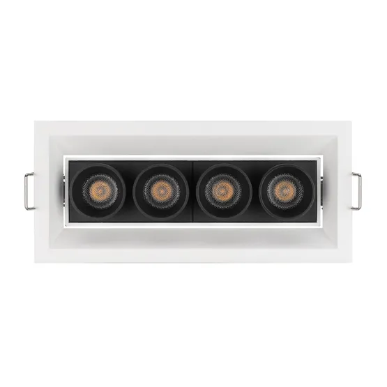 Фото #3 товара Светильник MS-ORIENT-BUILT-TURN-TC-S67x150-10W Warm3000 (WH-BK, 30 deg, 230V) (Arlight, IP20 Металл, 5 лет)