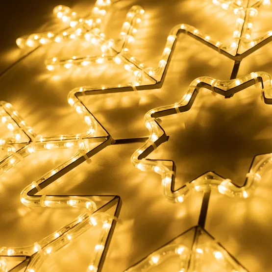 Фото #4 товара Фигура светодиодная ARD-SNOWFLAKE-M8-950x950-540LED Warm (230V, 33W) (Ardecoled, IP65, 1 год)