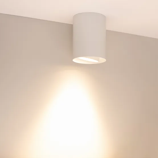 Фото #2 товара Светильник SP-FOCUS-R110-18W Warm3000 (WH, 50 deg, 230V) (Arlight, IP54 Металл, 5 лет)