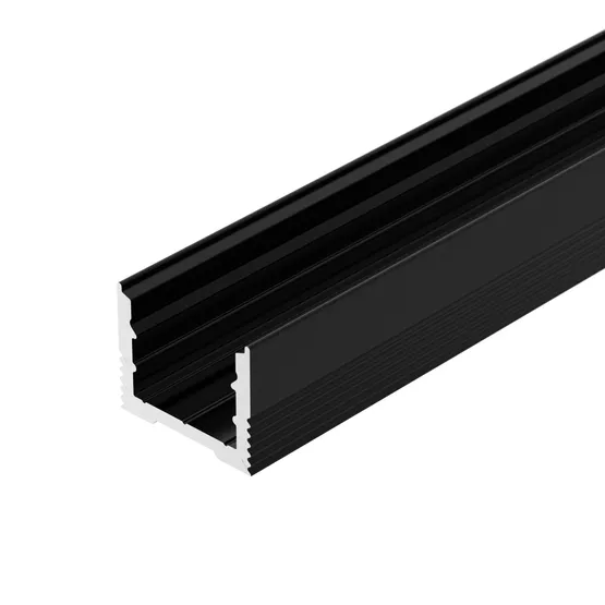 Фото #2 товара Профиль SL-SLIM-H13M-3000 BLACK (BY) (Arlight, Алюминий)